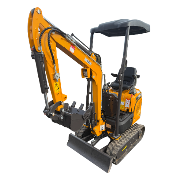 Mini Digger Rhinoceros XN10-8 (Swing Boom & Extension Tracks)