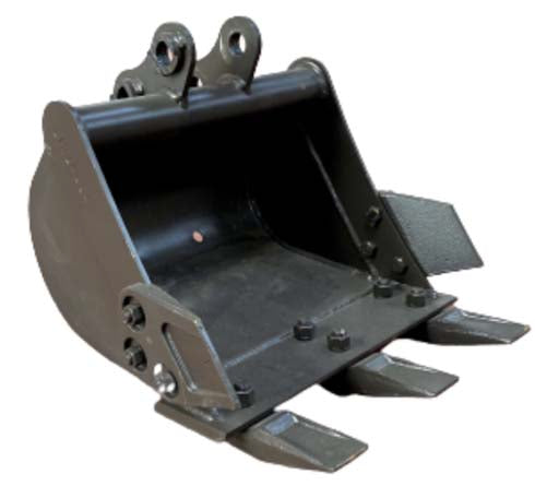 Mini Digger 600mm Bucket 30mm Pins