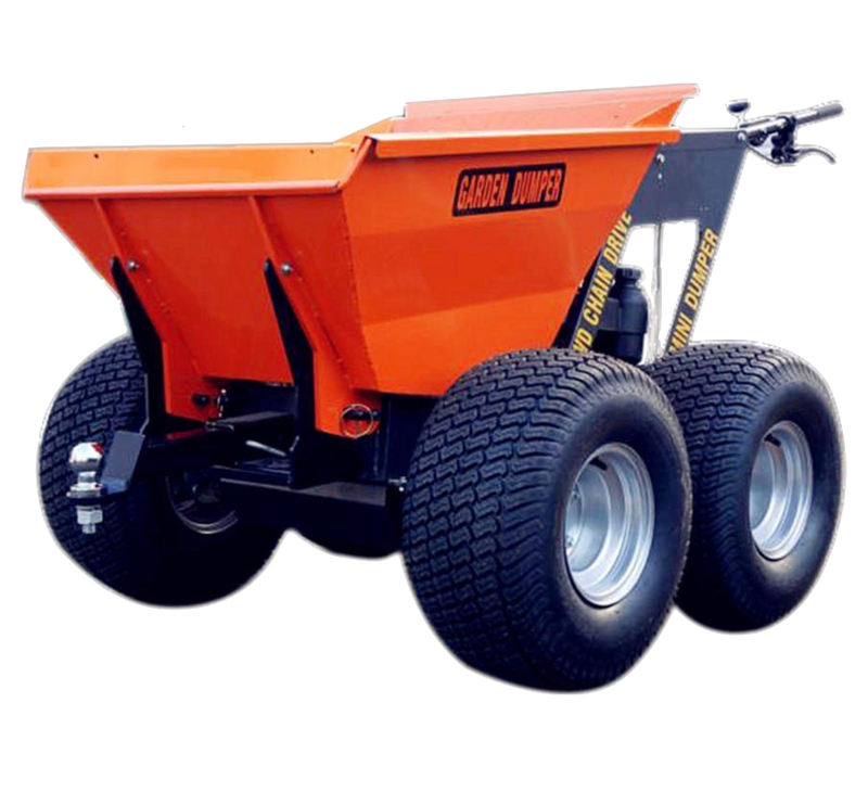 Mini Dumper Lawn / Turf Tyres, Set of 4, Diameter 490mm Width 240mm