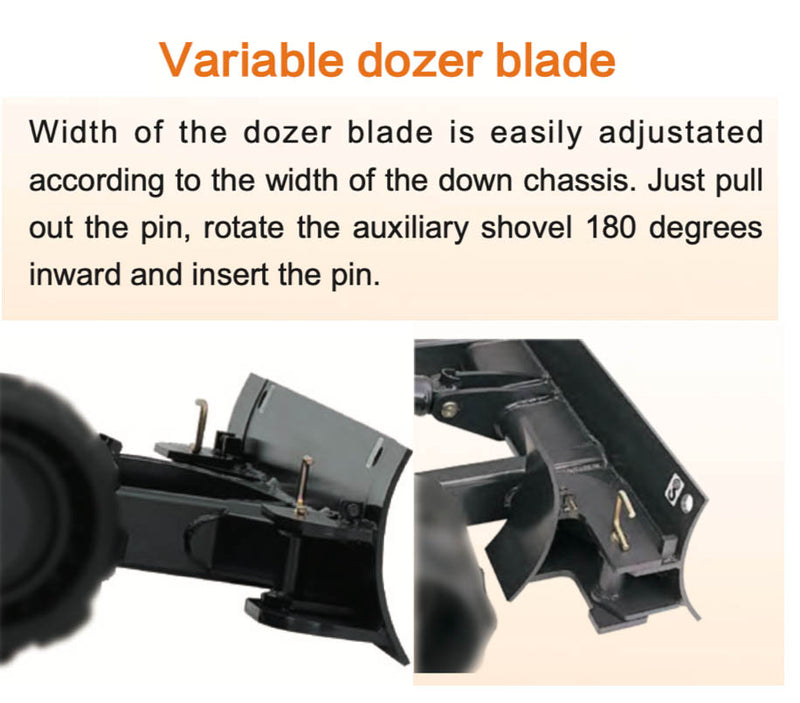Mini Digger XN20 variable Dozer